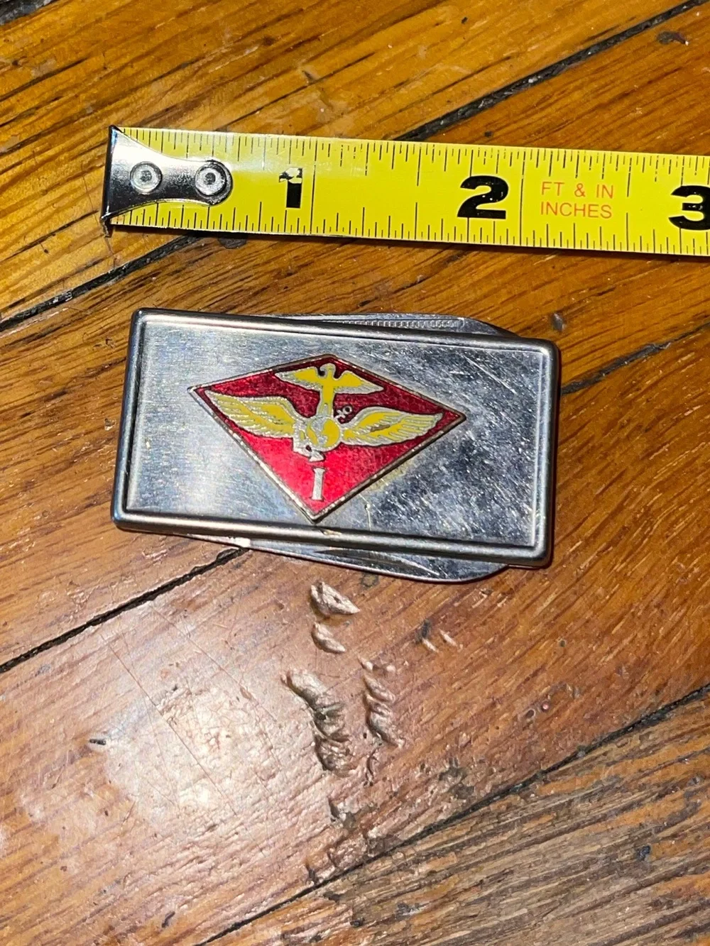 Vintage 1st Marine Aircraft Wing Money Clip